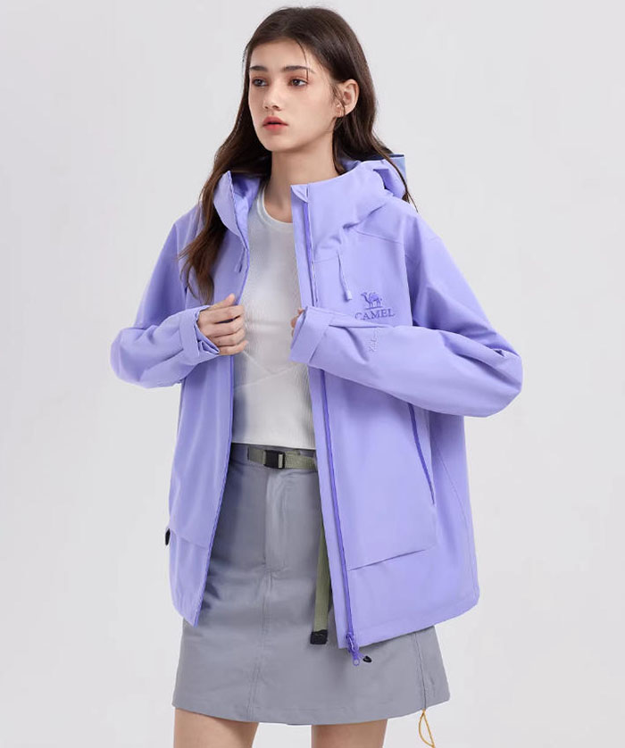 400元内封神！迪丽热巴同款骆驼冲锋衣不怕暴雨图片7
