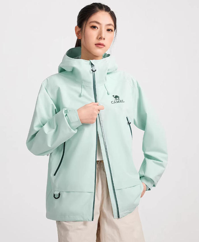 400元内封神！迪丽热巴同款骆驼冲锋衣不怕暴雨图片5