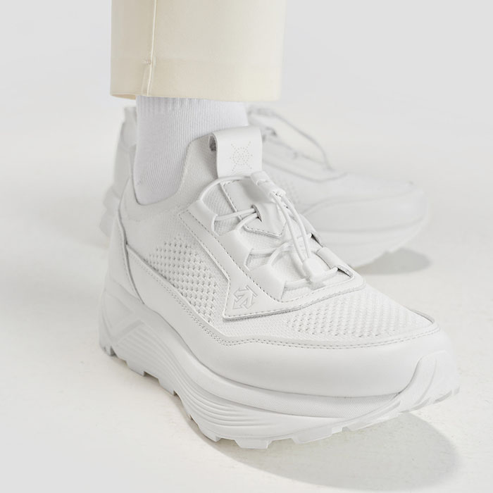 跑鞋基因+袜套设计！迪桑特2026新款DUALIS KNIT运动鞋上市图片7