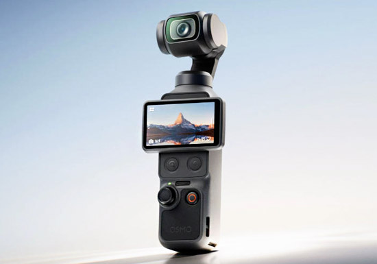 大疆发布全新DJI Osmo Pocket 4一英寸口袋云台相机