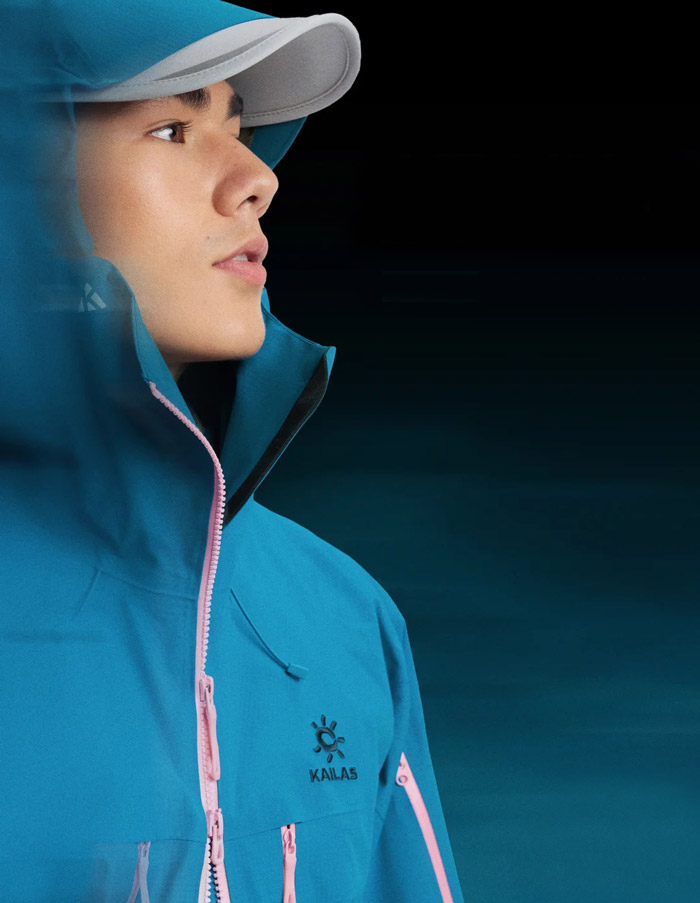 凯乐石MONT X-PRO「瀚空蓝」全天候硬壳冲锋衣上市图片2