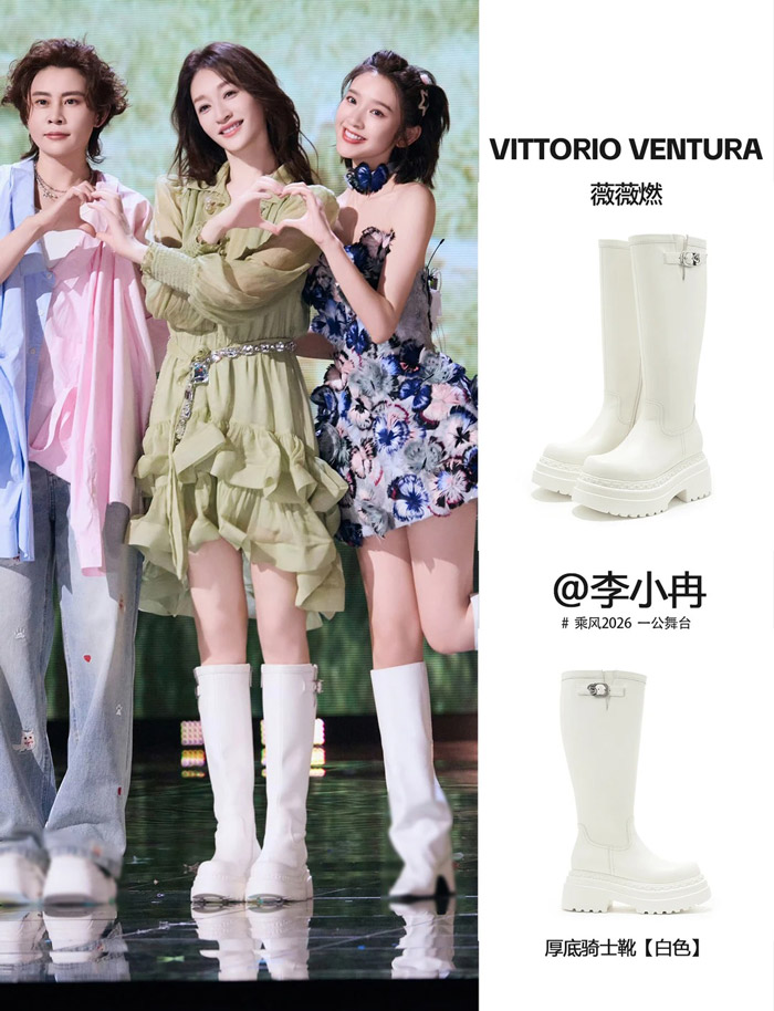乘风2026穿搭风向标：李小冉同款鞋履出圈 解锁都市女性穿搭新范式图片2