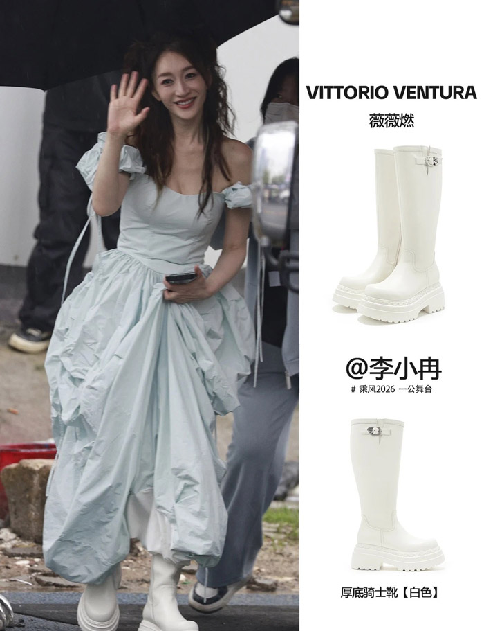 乘风2026穿搭风向标：李小冉同款鞋履出圈 解锁都市女性穿搭新范式图片4
