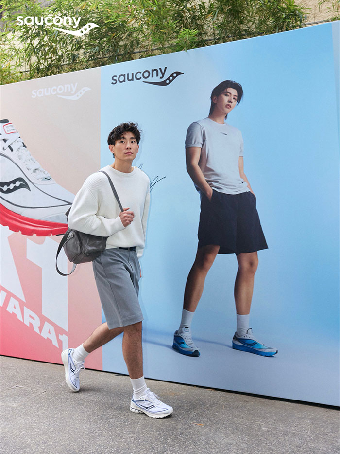 Saucony「索康尼」官宣蔡徐坤为品牌代言人图片13