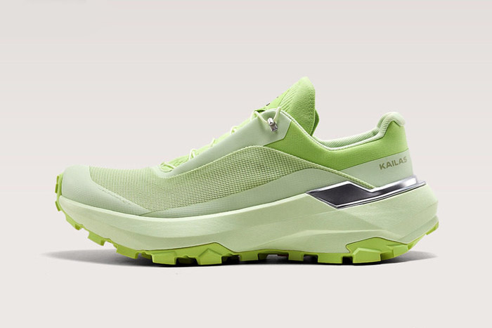 凯乐石全新「染绿」和「滕落紫」VENTO跑山鞋上市图片