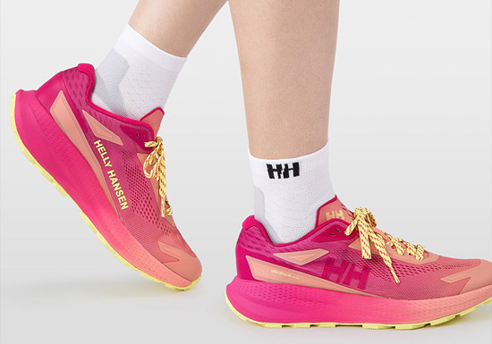 专为女性跑者定制：海丽汉森2026「蜜桃粉」越野跑鞋上市
