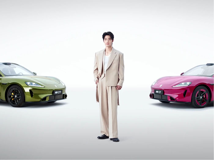 鸿蒙智行尚界官宣肖战成为首位品牌代言人图片2