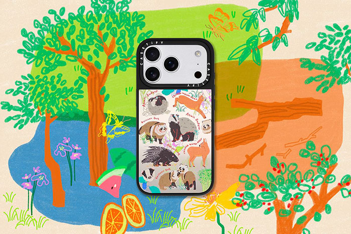 CASETiFY联袂上海动物园发布《毛茸茸观察日记》联名系列手机壳图片4