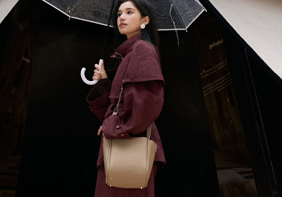 张婧仪携手山下有松演绎「心无所住」广告大片