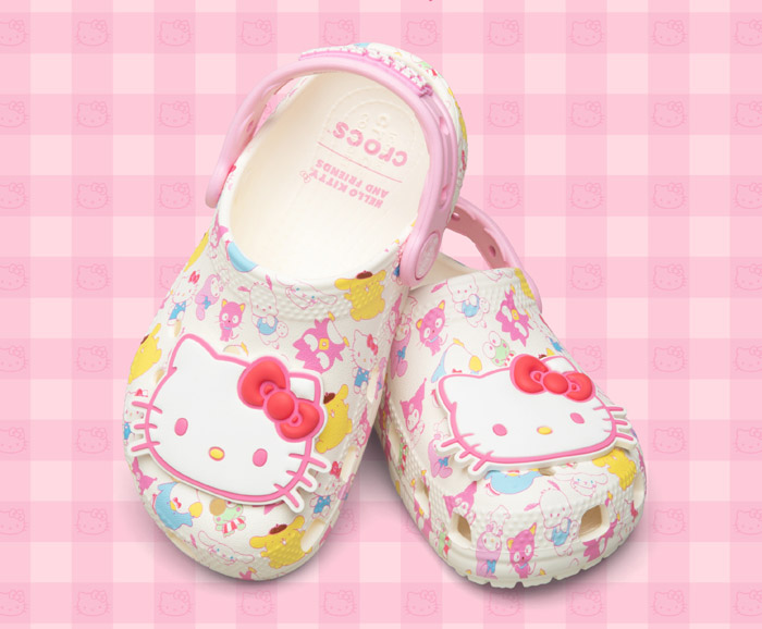 甜系穿搭首选！Crocs × Hello Kitty打造甜妹专属联名款洞洞鞋图片4