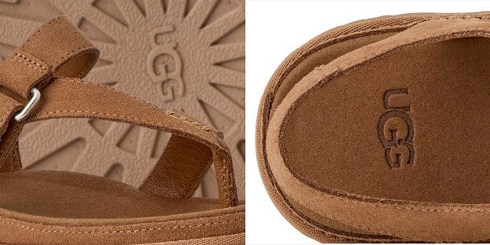 UGG 2026夏季全新Golden Family炫金系列女士炫光凉鞋上市图片3