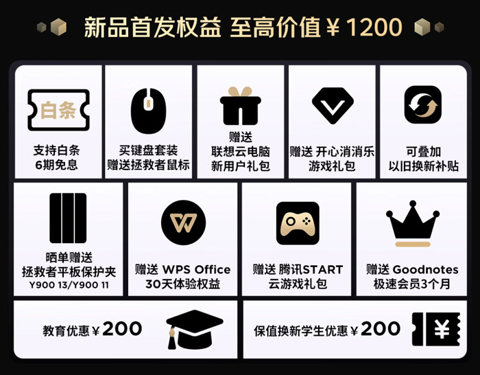 联想拯救者Y900 AI平板京东重磅首发 骁龙8至尊版加持图片5