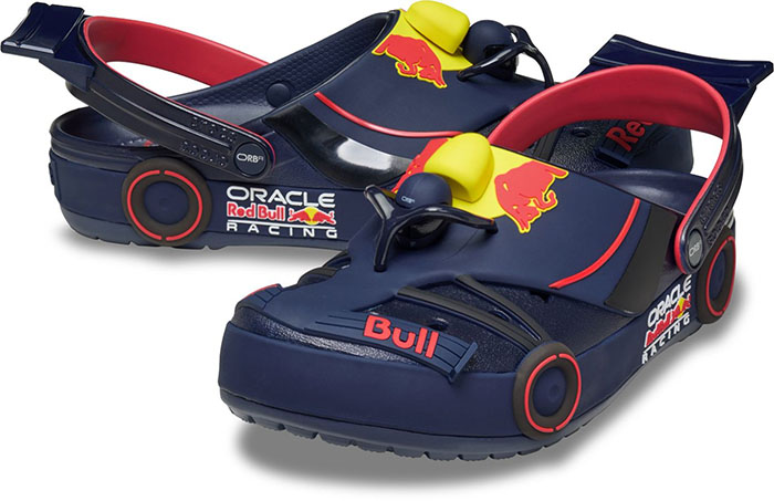 Crocs「卡骆驰」x 红牛车队2026联名款洞洞鞋正式发布图片9