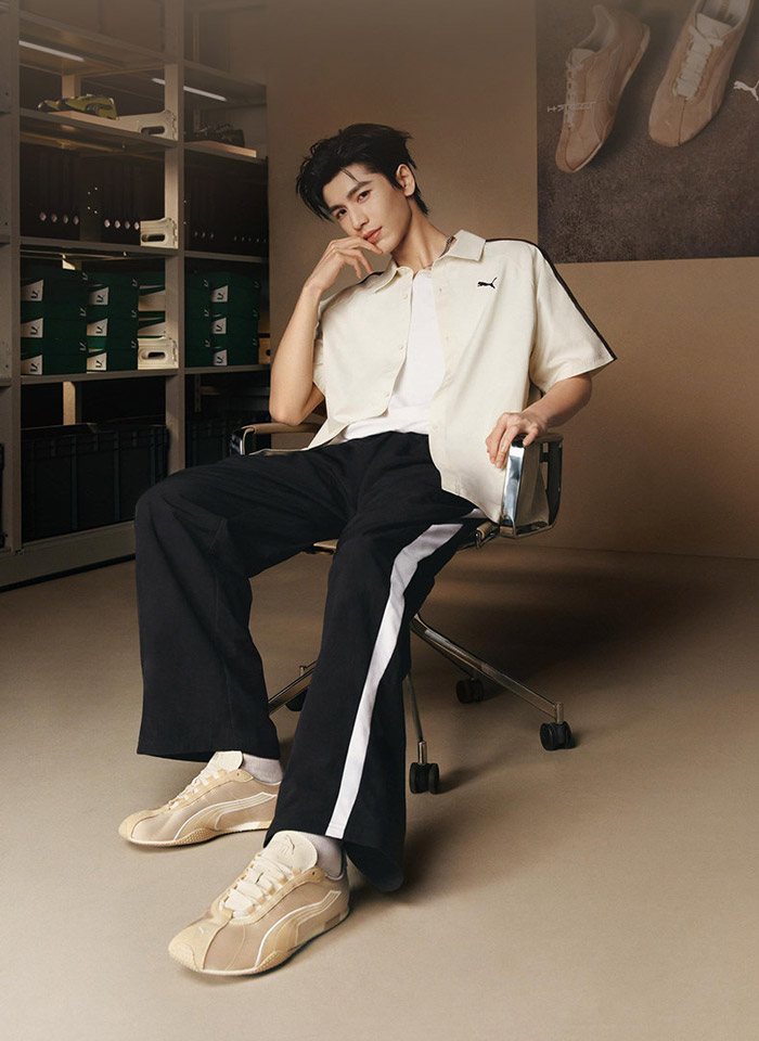 PUMA携手张凌赫发布全新H-STREET NYLON薄底鞋图片