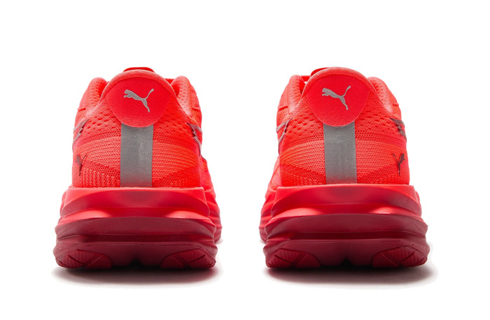 PUMA发布2026秋季新款DEVIATE PURE NITRO红色新跑鞋图片1
