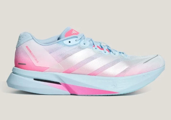 冰晶蓝+亮粉！ADIZERO BOSTON 13跑鞋解析