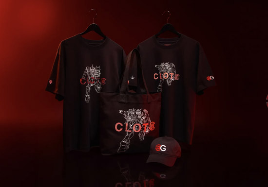 陈冠希潮牌CLOT x 高达限量联名系列登场