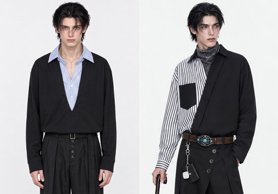 闪电潮牌GENANX 2026秋冬「恰好成熟」系列男士衬衫上市